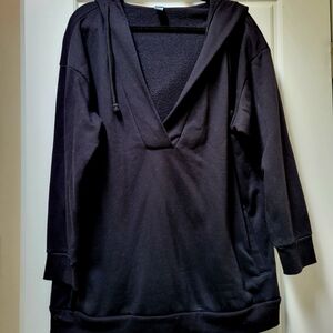 Old Navy Black Hoodie Sweatshirt